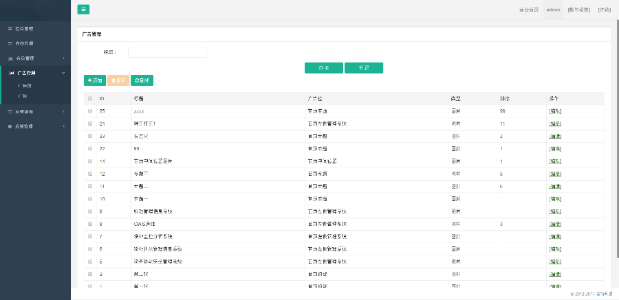 政府门户系统/新闻系统