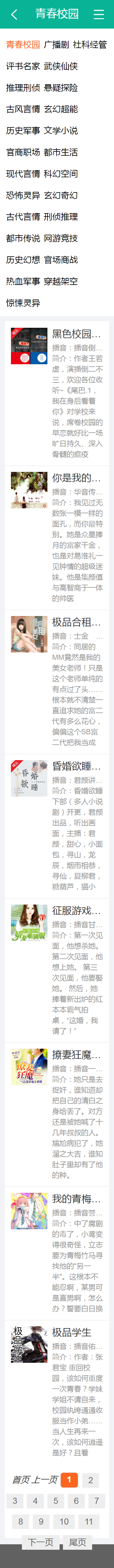 听书网程序,有声小说源码,听书网源码,有声小说程序