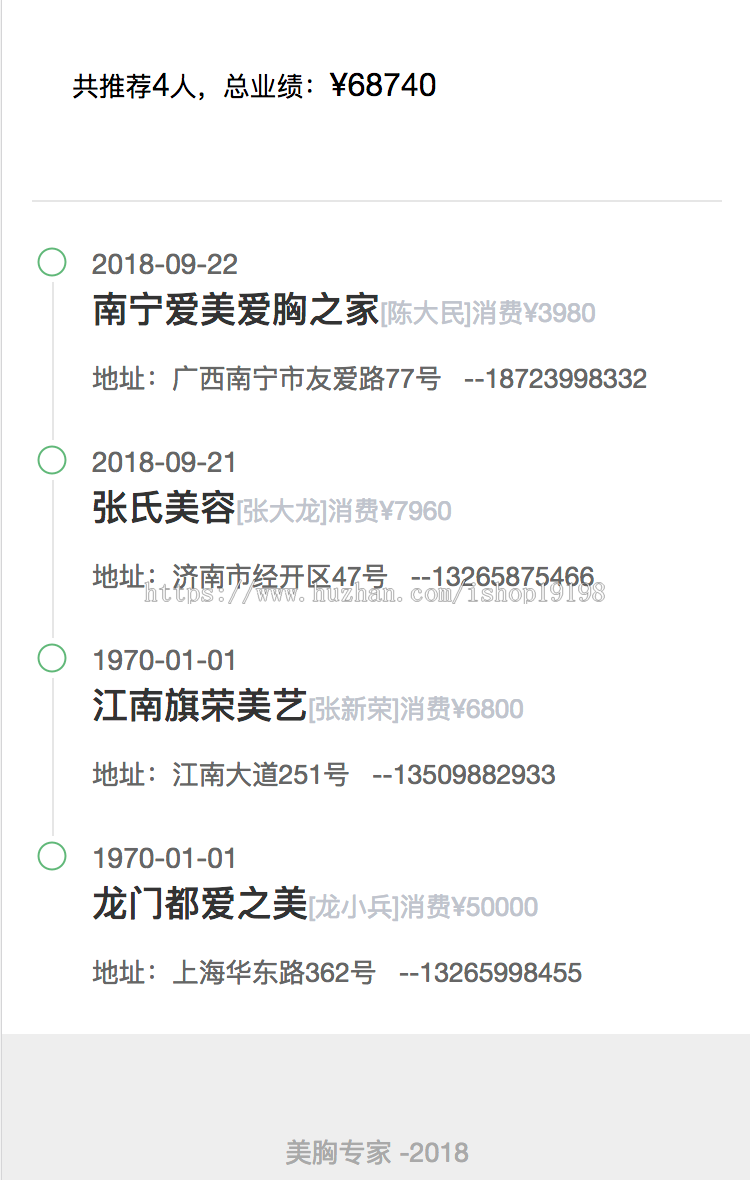 thinkphp5+layui2.3美容院会员+财务管理系统