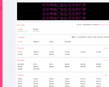 好记网络智能导航系统 全自动收录 智能操作