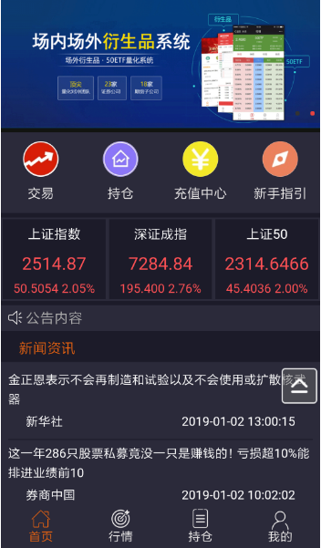 上证50ETF系统开发、50ETF软件开发、50ETF期权系统开发