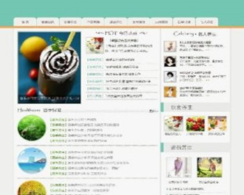 浅绿色健康养生资讯类网站源码 【三百六】
