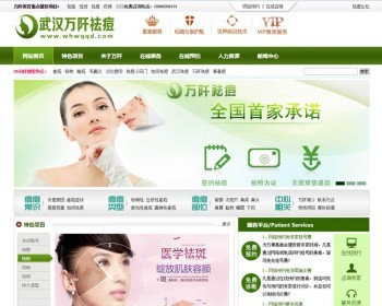 ASP+ACCES医疗美容公司源码 祛痘美白企业网站源码 产品网站源码