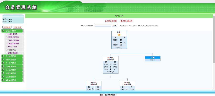 集成购物/对碰/多套餐/奖金秒结/层奖/分红多功能直销系统/软件/源码
