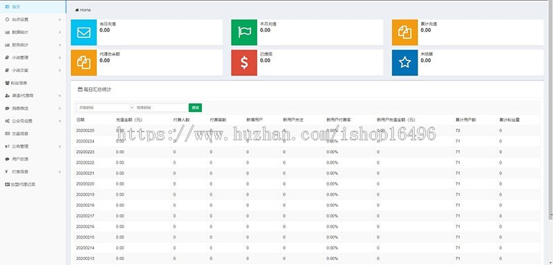 Thinkphp掌上阅读小说源码 支持公众号
