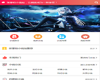 手机小说网站源码 整站自动采集seo引流吸粉H5采集