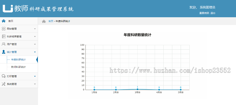 高校科研成果管理系统（源码+数据库+数据库文档+演示视频）