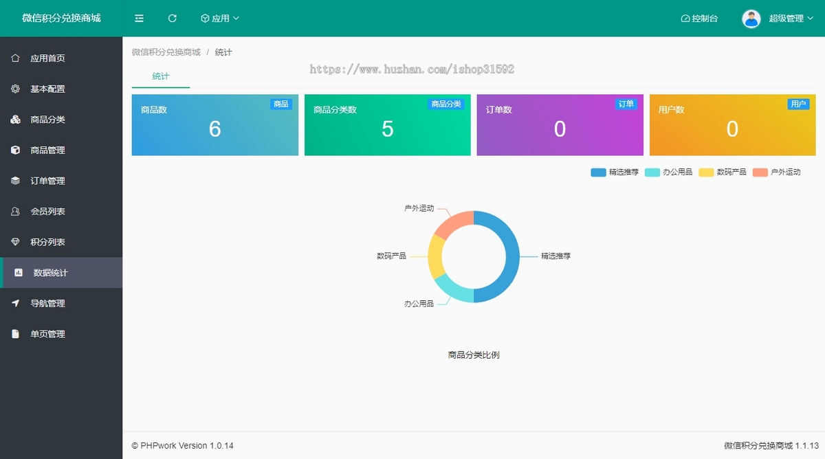 微信积分商城,积分兑换商城,邀请分享,卡密充值,积分签到,微信公众号,php源码