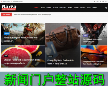 英文Lead广告联盟新闻门户多文章图片WordPress网站主题模板挂谷歌广告