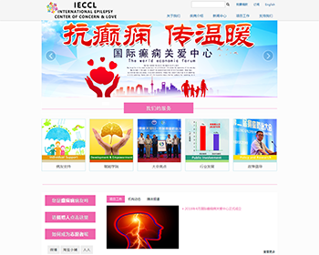 国际癫痫病关爱中心,民间公益组织源码，医疗健康公司源码,首发提供