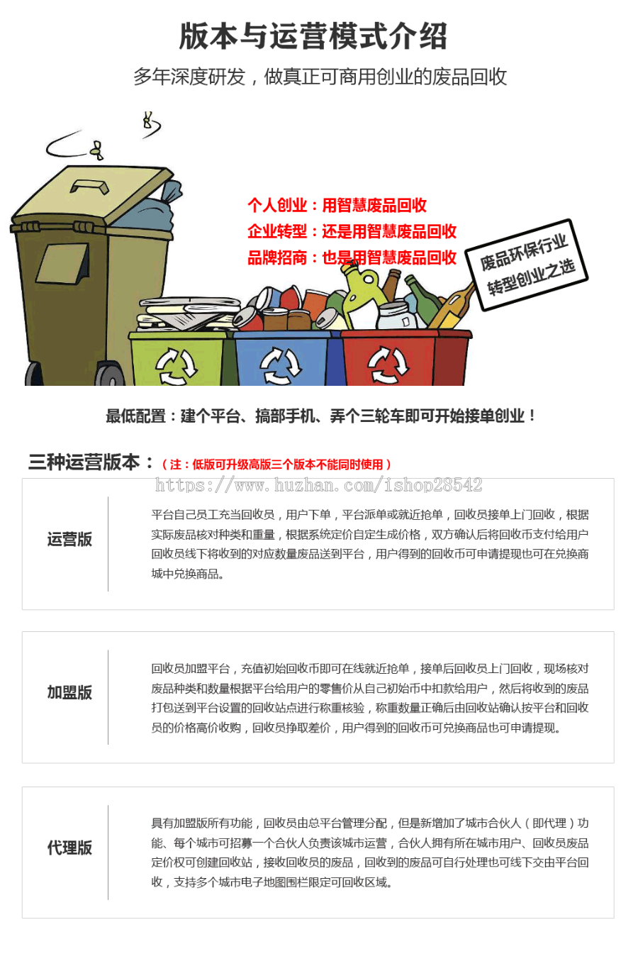 【更新】垃圾分类回收小程序废品回收一键预约回收员回收积分商城区域代理小黄狗猴卫士