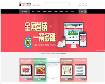 大气精美的PHP虚拟资源素材商品交易平台网站源码 Ecshop内核
