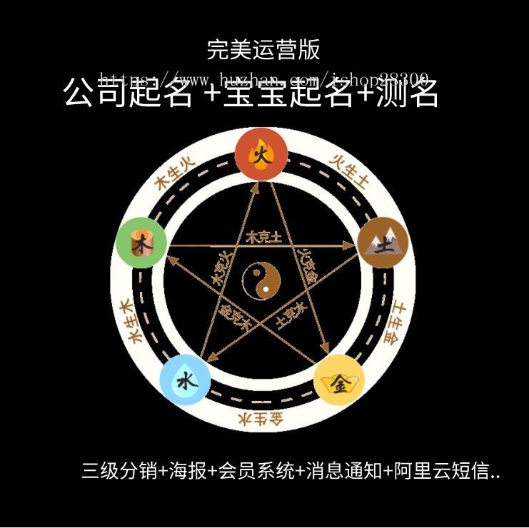 起名源码系统|公司起名源码|测名源码系统新版带分销的起名测名系统