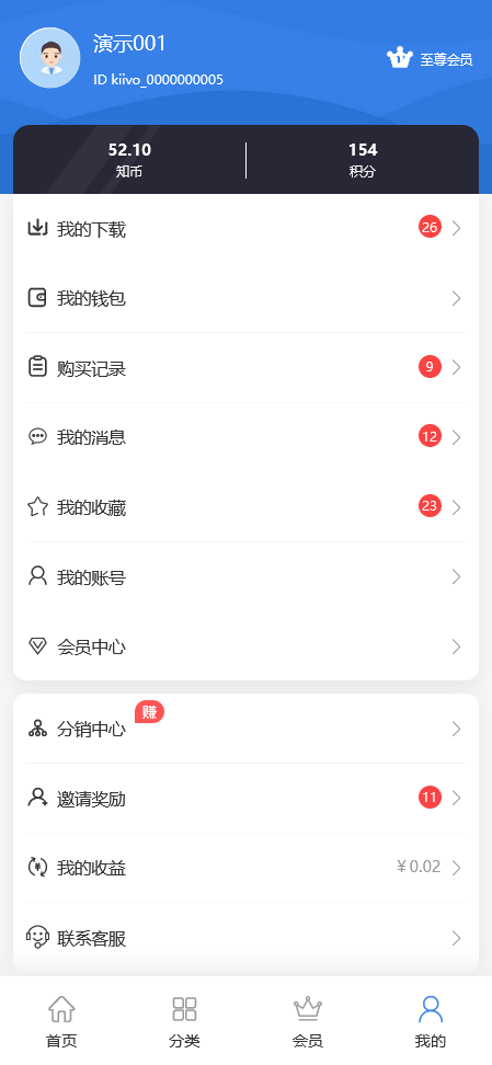 知沃文库系统(PHP文库网站系统,文库小程序)