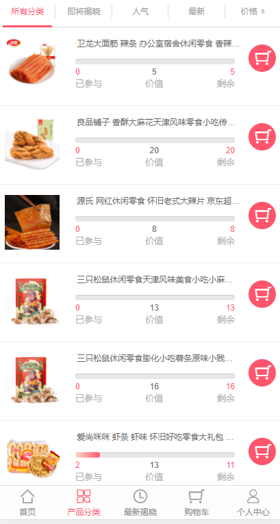 转拍/竞拍商城/商品中奖/抽奖 投资理财 线上商城 积分商城