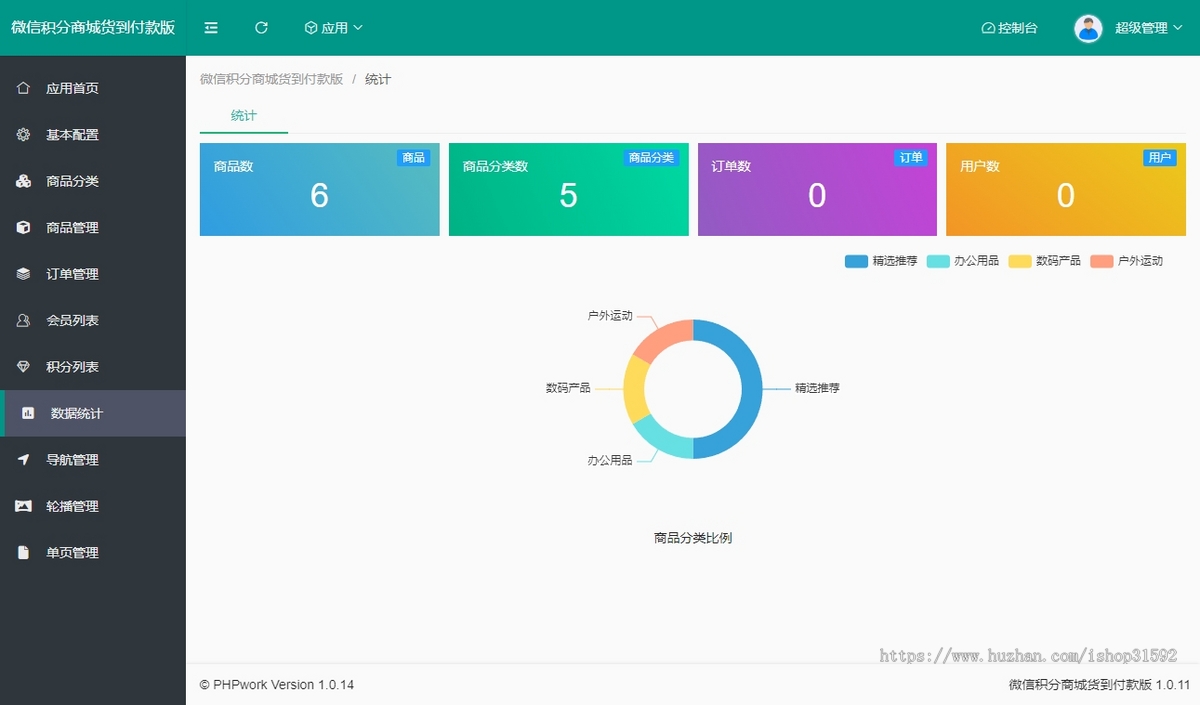 微信积分商城,货到付款付运费,积分兑换商城,邀请分享,卡密充值,微信公众号,php源码