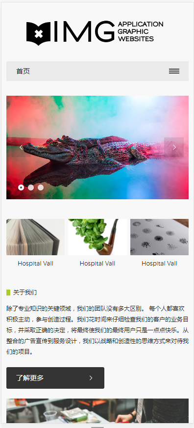 (自适应手机版)响应式高端轻型摄影相册杂志织梦网站模板 HTML5简约风格画册设计类网站源码