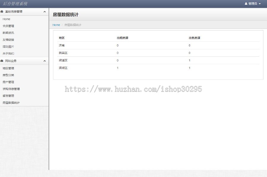基于jsp+mysql+Spring+hibernate+Struts 2的SSH房产中介中心管理系统