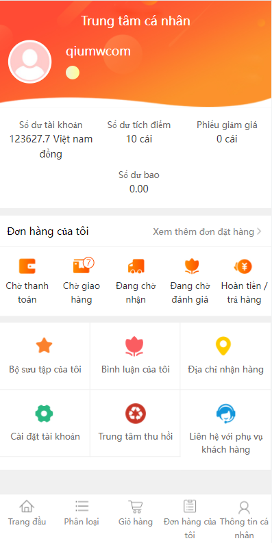 【运营版】二开越南语版拼团秒杀回收积分商城系统/奢侈品商城系统/带手机版