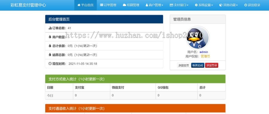 【运营版】增加Z支付版彩虹易支付源码+多商户免签