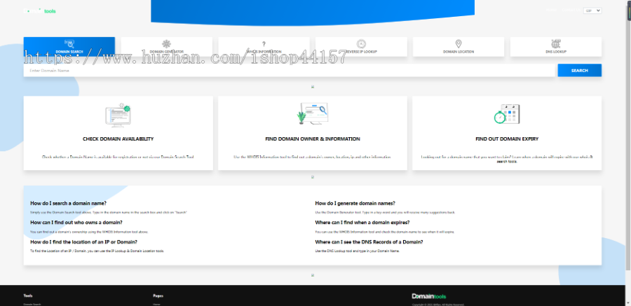 Whois查询IP查询DNS域名实用工具引流+变现PHP源码