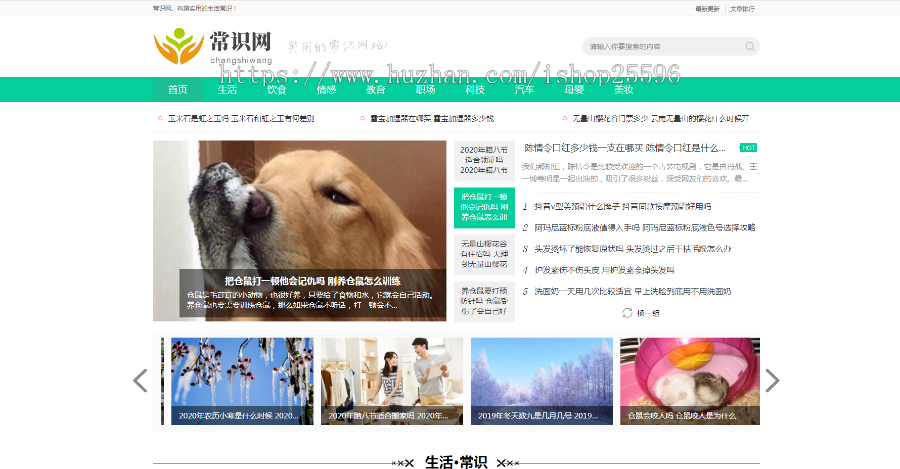 自媒体新闻资讯类网站(含一个域名商业授权)