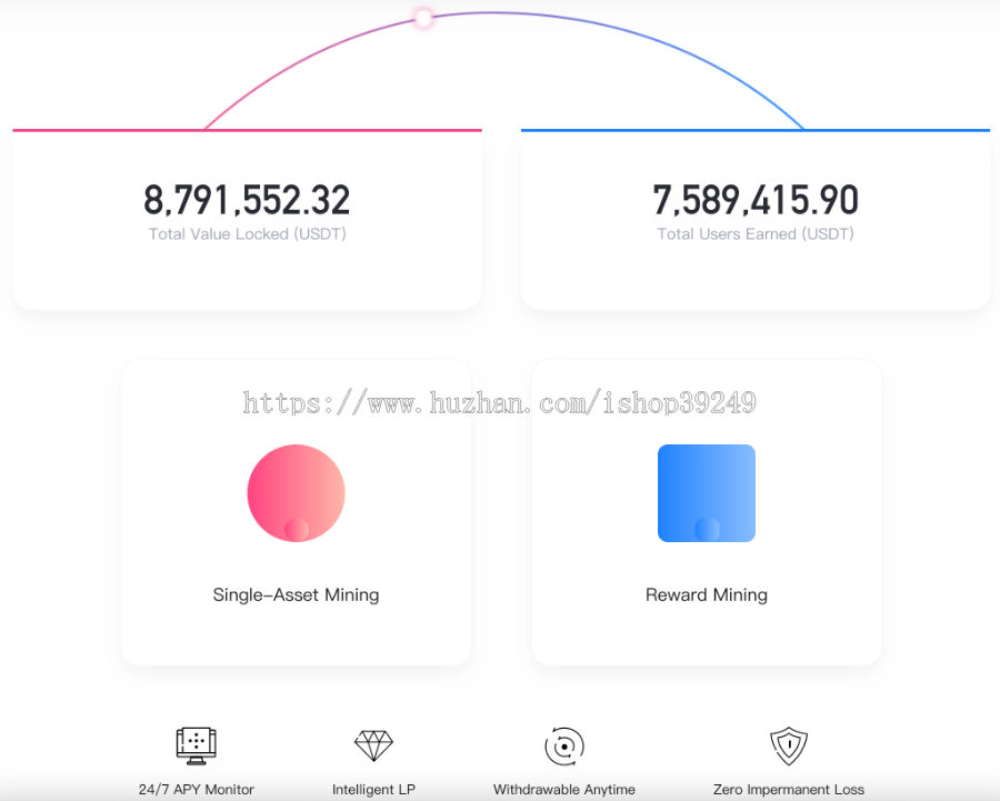 Defi/LP质押/单币质押/系统源码