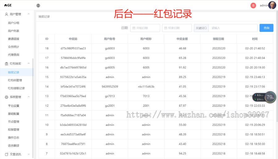 2022全新投资理财分红众筹|带社交|群聊朋友圈|中英文|抽红包|代理分销