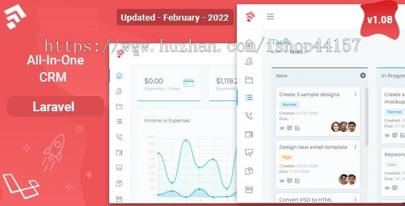 带工程项目管理功能/企业CRM系统PHP源码|Laravel框架开发