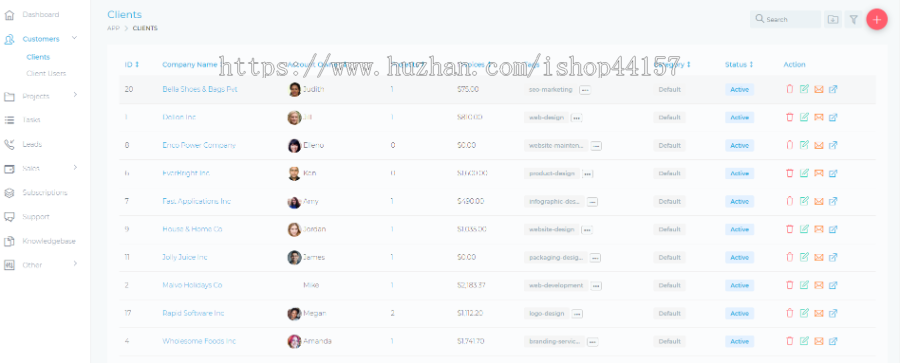 带工程项目管理功能/企业CRM系统PHP源码|Laravel框架开发