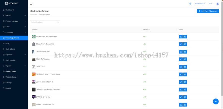 VueStock带POS购销存企业ERP管理系统|基于VueJs和Laravel开发PHP源码