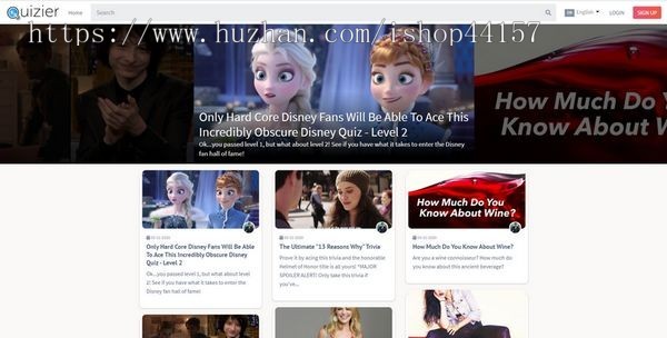 PlayBuzz扩张新闻博客讲故事平台网站PHP源码|民意调查投票|测验