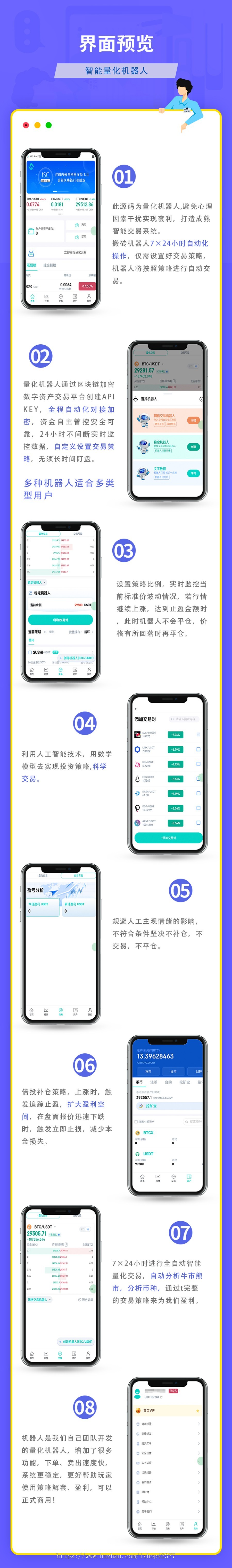 2022智能量化源码|多类型机器人程序|多平台操作|