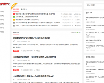 新闻系统-自动采集发布（免维护）-白色主题版
