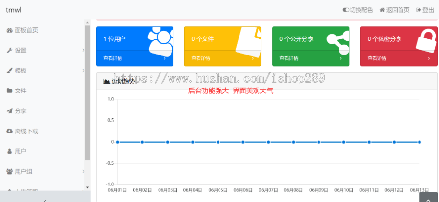 【网盘源码】新版强大多用户共享云盘系统源码仿百度网盘网盘源码在线文件管理上传下载