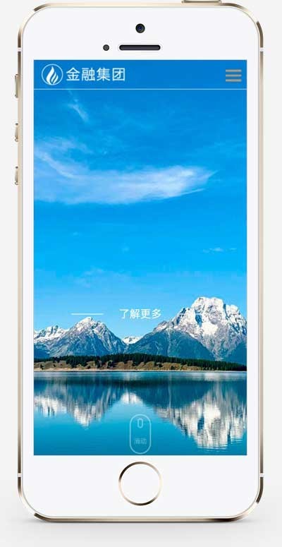 自适应手机版集团企业网站集团公司通用网站源码集团官网企业官网金融科技类通用型网站
