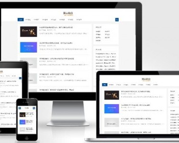 （自适应手机端）响应式SEO教程资讯类网站pbootcms模板 SEO博客优化网站源码
