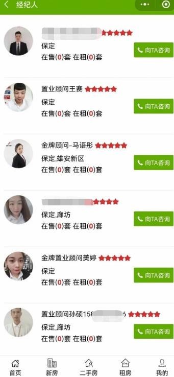 高版本 Thinkphp多城市房屋出租二手房系统网站源码支持PC手机+小程序
