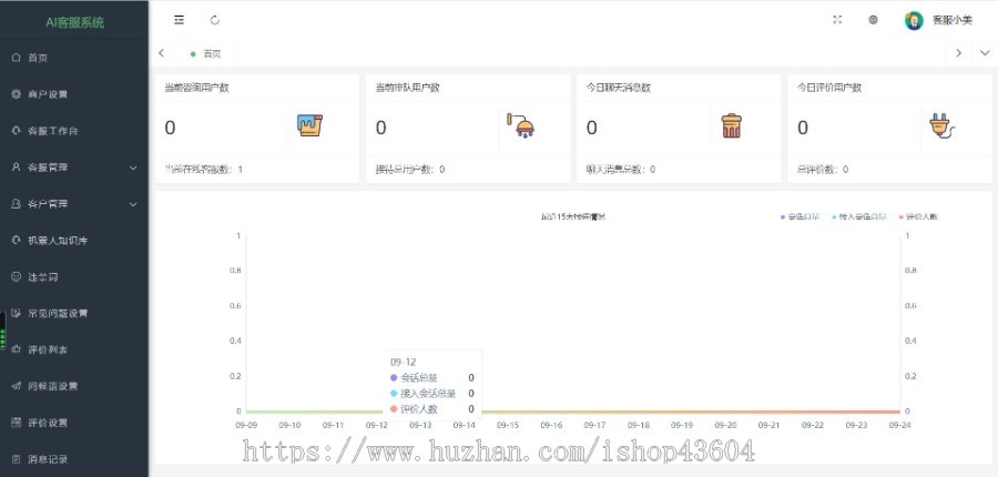 AI在线客服接入网站源码支持二十种语言加固防黑即时通讯聊天系统