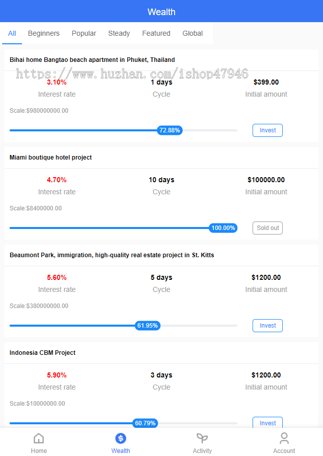 理财源码充电宝影视基金外汇金融货币投资USDT多语言