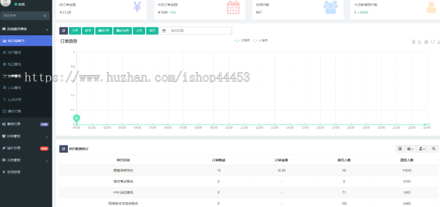 活动报名系统源码 线上线下活动报名预约小程序