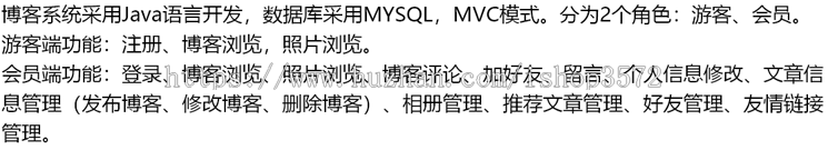jsp 博客系统 源码 ssh java web mvc ssm sprinboot 程序开发
