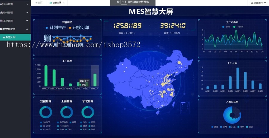 SpringBoot生产制造执行MES系统源码,MES源码