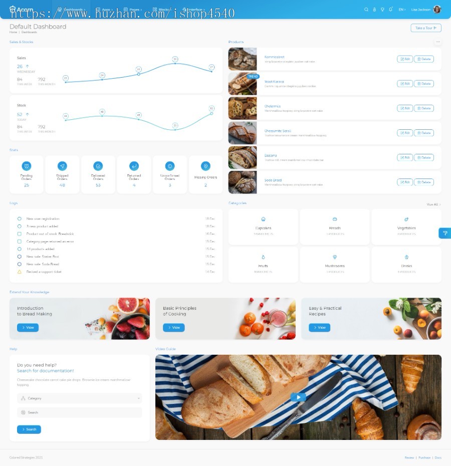 HTML_Laravel Bootstrap5 html5后台管理面板前端主题UI框架