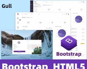 Bootstrap + Laravel + PSD Version erp crm后台管理面板UI