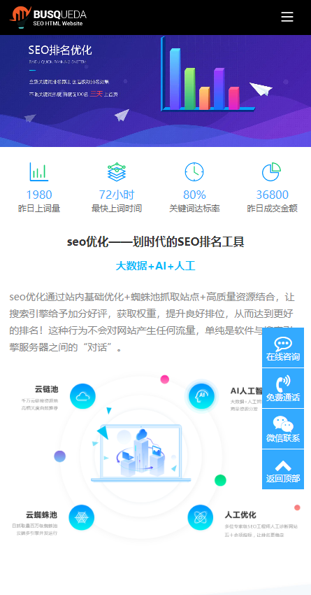 网络公司互联网网络优化IT软件公司pbootcms网站源码自适应移动端