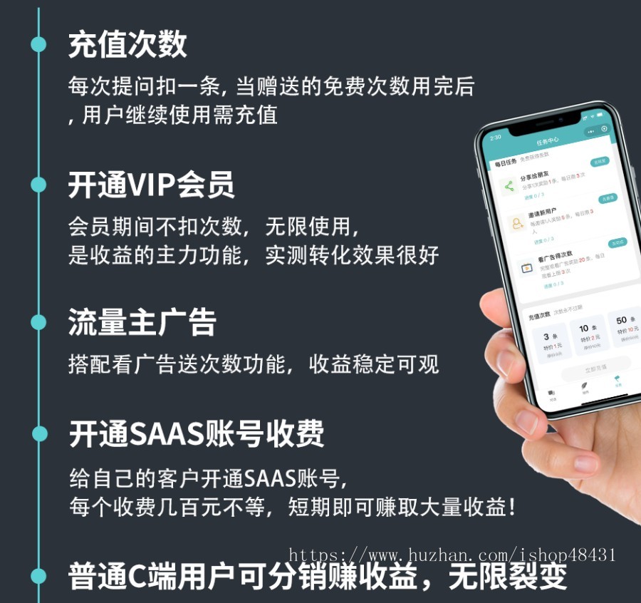 【正版开源代码】chatgpt付费创作系统PC+H5+小程序端带SAAS无限开子站模式包协助部