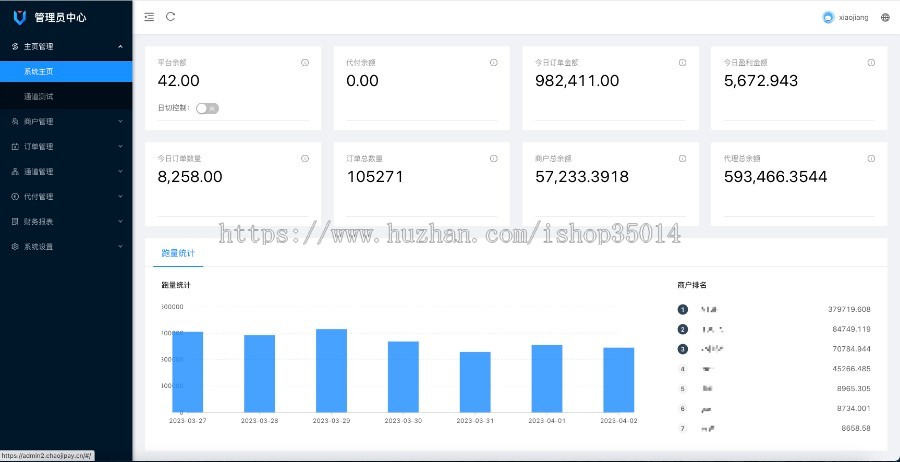 2023版本9月【聚合支付】第三方支付系统+企业支付系统/企业运营/JAVA开发