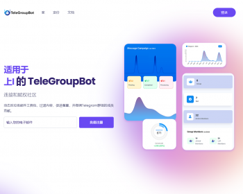 Telegram机器人电报组管理软件SaaS平台