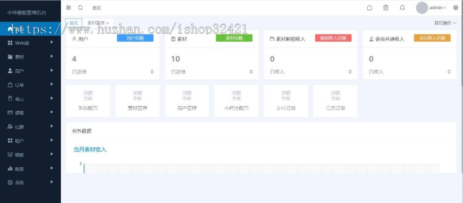 Thinkphp开发的知识付费小程序源码/素材资源分享/流量主激励邀请/付费会员包安装